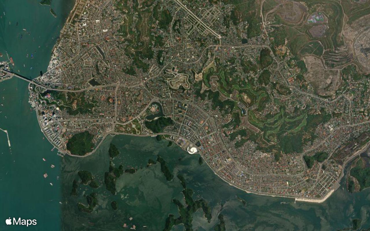Hạ Long, Quảng Ninh, seen from above