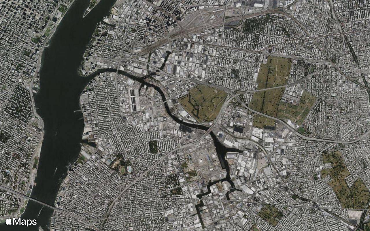 New York, NY, seen from above