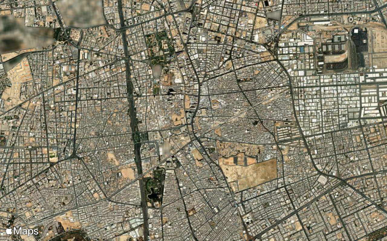 Al-Riyadh, Riyadh, seen from above