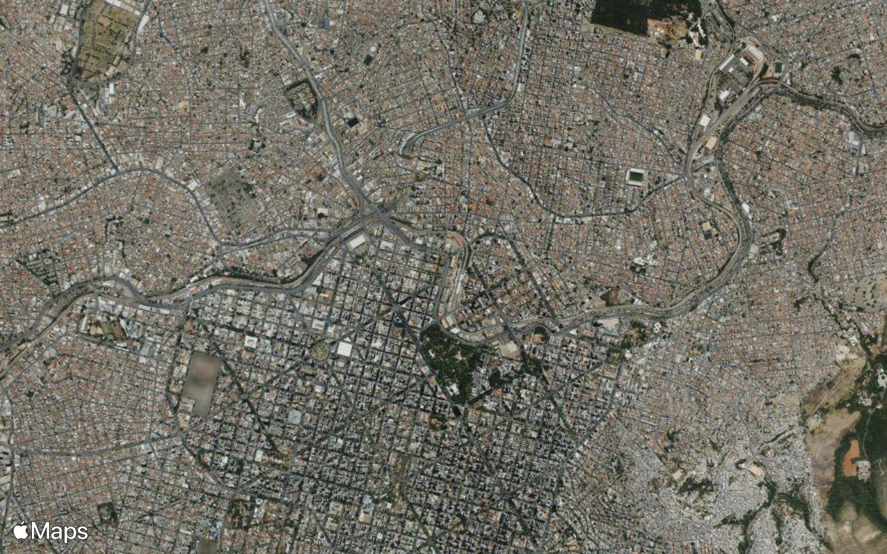 Belo Horizonte, Minas Gerais, seen from above