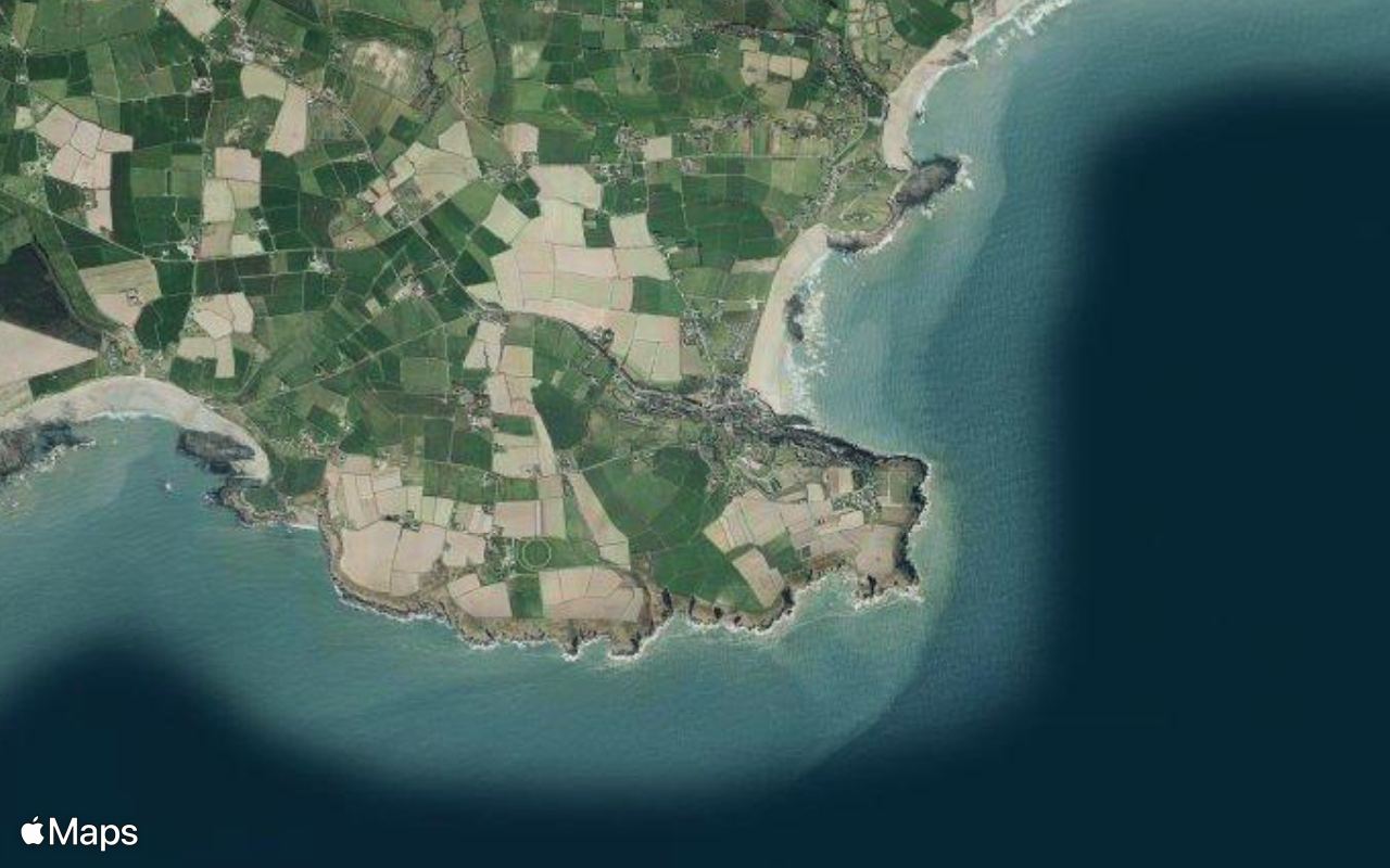 Ardmore, Waterford, seen from above