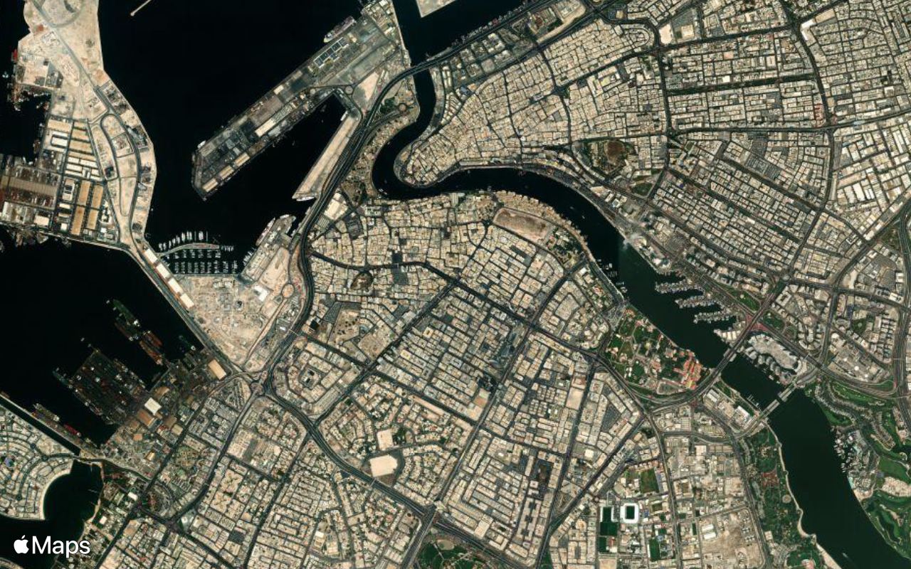 Dubai, seen from above