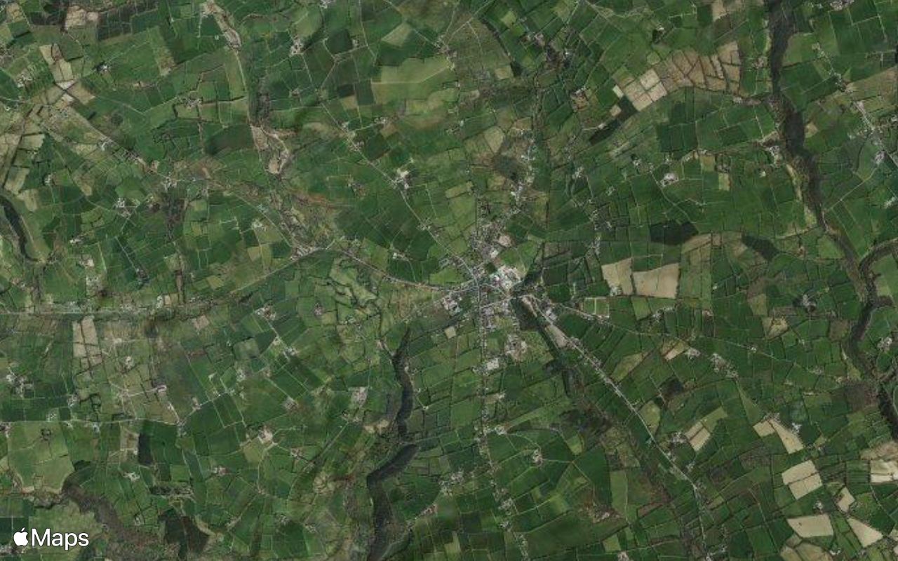 Newmarket, Cork, seen from above