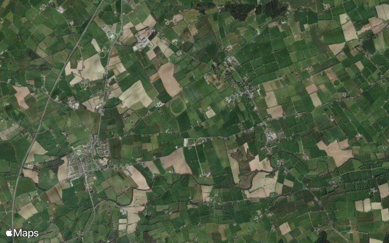 Castlelyons, Cork, seen from above