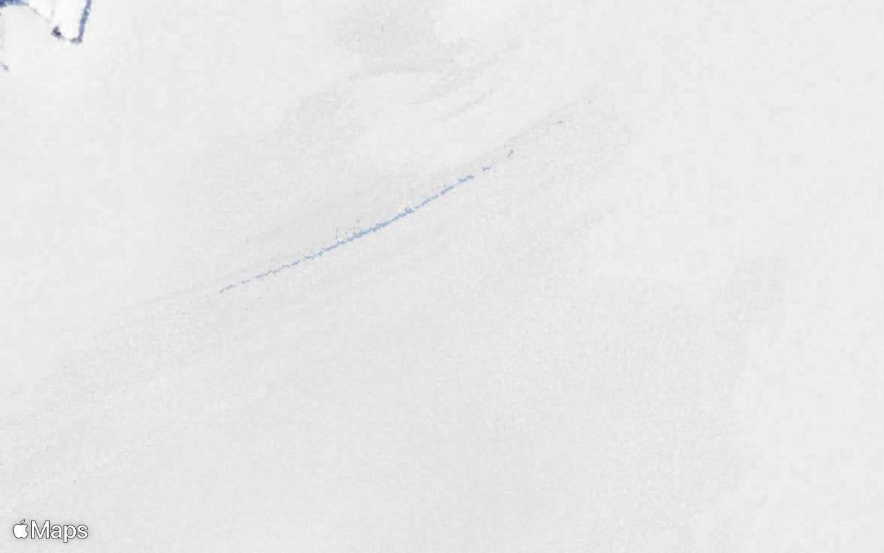 Union Glacier, Ellsworth Land, seen from above